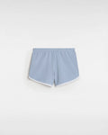 The Vans Girls Girls SAS Jog Shorts in Dusty Blue