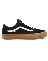 The Vans Mens Skate Old Skool Shoes in Black & Gum