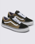 The Vans Mens Skate Old Skool Shoes in Gothic Olive