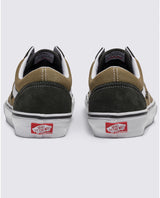 The Vans Mens Skate Old Skool Shoes in Gothic Olive