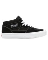 The Vans Mens Skate Half Cab Shoes in Black & White