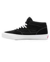 The Vans Mens Skate Half Cab Shoes in Black & White