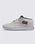 The Vans Mens Skate Half Cab Shoes in White & Black