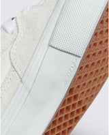 The Vans Mens Skate Half Cab Shoes in White & Black