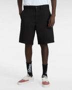 The Vans Mens Authentic Chino Relaxed Walkshorts in Black