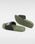 The Vans Mens La Costa Sliders in Black & Olivine