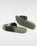 The Vans Mens La Costa Sliders in Black & Olivine