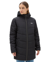 The Vans Womens Foundry Long MTE Jacket in Black