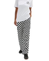 The Vans Womens Authentic Chino Print Trousers in Checkerboard