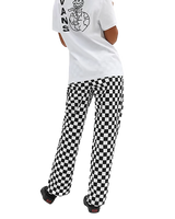 The Vans Womens Authentic Chino Print Trousers in Checkerboard