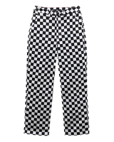 The Vans Womens Authentic Chino Print Trousers in Checkerboard