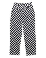 The Vans Womens Authentic Chino Print Trousers in Checkerboard