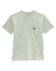 The Vans Mens Off The Wall Graphic T-Shirt in Celadon Green