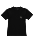 The Vans Mens Off The Wall Graphic T-Shirt in Black Peace Sign