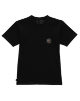 The Vans Mens Off The Wall Graphic T-Shirt in Black Peace Sign