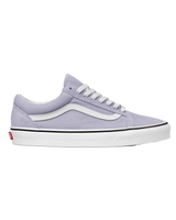 The Vans Womens Old Skool Shoes in Languid Lavender & True White