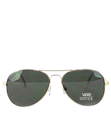 The Vans Henderson II Sunglasses in Gold