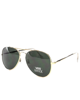 The Vans Henderson II Sunglasses in Gold