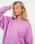 The Vans Womens Flying V Sweatshirt in Smoky Grape