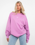 The Vans Womens Flying V Sweatshirt in Smoky Grape