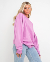 The Vans Womens Flying V Sweatshirt in Smoky Grape