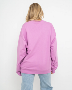 The Vans Womens Flying V Sweatshirt in Smoky Grape