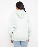 The Vans Womens Flying V Hoodie in Pale Aqua