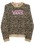 The Vans Girls Girls Leopard Spot Sweatshirt in Taos Taupe