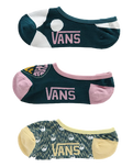 The Vans Womens OTW Peace Canoodle Socks (3 Pack) in Lilas