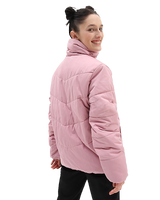 The Vans Womens Foundry Puff MTE Jacket in Lilas