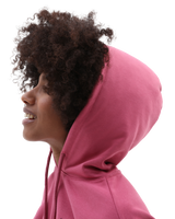 The Vans Womens Boom Boom 66 Hoodie in Rose Wine