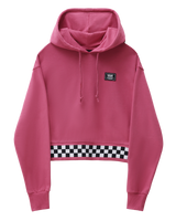 The Vans Womens Boom Boom 66 Hoodie in Rose Wine