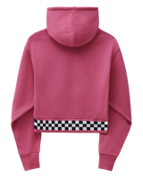 The Vans Womens Boom Boom 66 Hoodie in Rose Wine