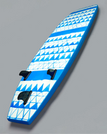 The Vision Ignite 8'0" Softboard in Blue & Navy