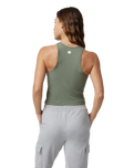 The Vuori Womens Pose Plyo Vest in Pistachio