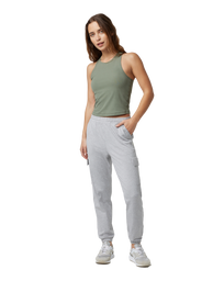 The Vuori Womens Pose Plyo Vest in Pistachio