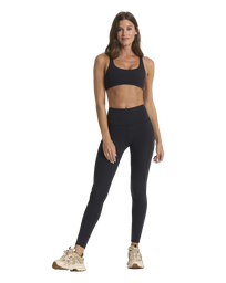 The Vuori Womens Yosemite Bra in Black