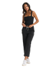 The Vuori Womens Elevation Square Neck Vest in Black Heather