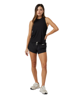 The Vuori Womens Energy Long Top in Black