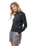 The Vuori Womens Daydream Sweatshirt in Black Heather