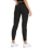 The Vuori Womens Performance Joggers in Black Heather