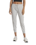 The Vuori Womens Performance Joggers in Pale Grey Heather