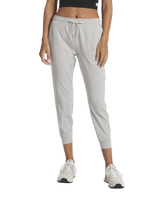 The Vuori Womens Performance Joggers in Pale Grey Heather