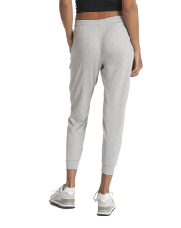 The Vuori Womens Performance Joggers in Pale Grey Heather