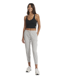 The Vuori Womens Performance Joggers in Pale Grey Heather