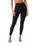 The Vuori Womens Clean Elevation Leggings in Black Heather