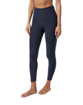 The Vuori Womens Clean Elevation Leggings in Midnight Heather