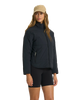 The Vuori Womens Canyon Insulated Jacket in Black