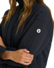 The Vuori Womens Canyon Insulated Jacket in Black