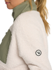 The Vuori Womens Cozy Sherpa Fleece Jacket in Dune